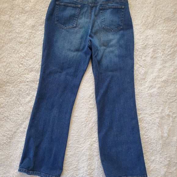 Vintage Lauren Jean Co BEADED Jeans. Size 12.